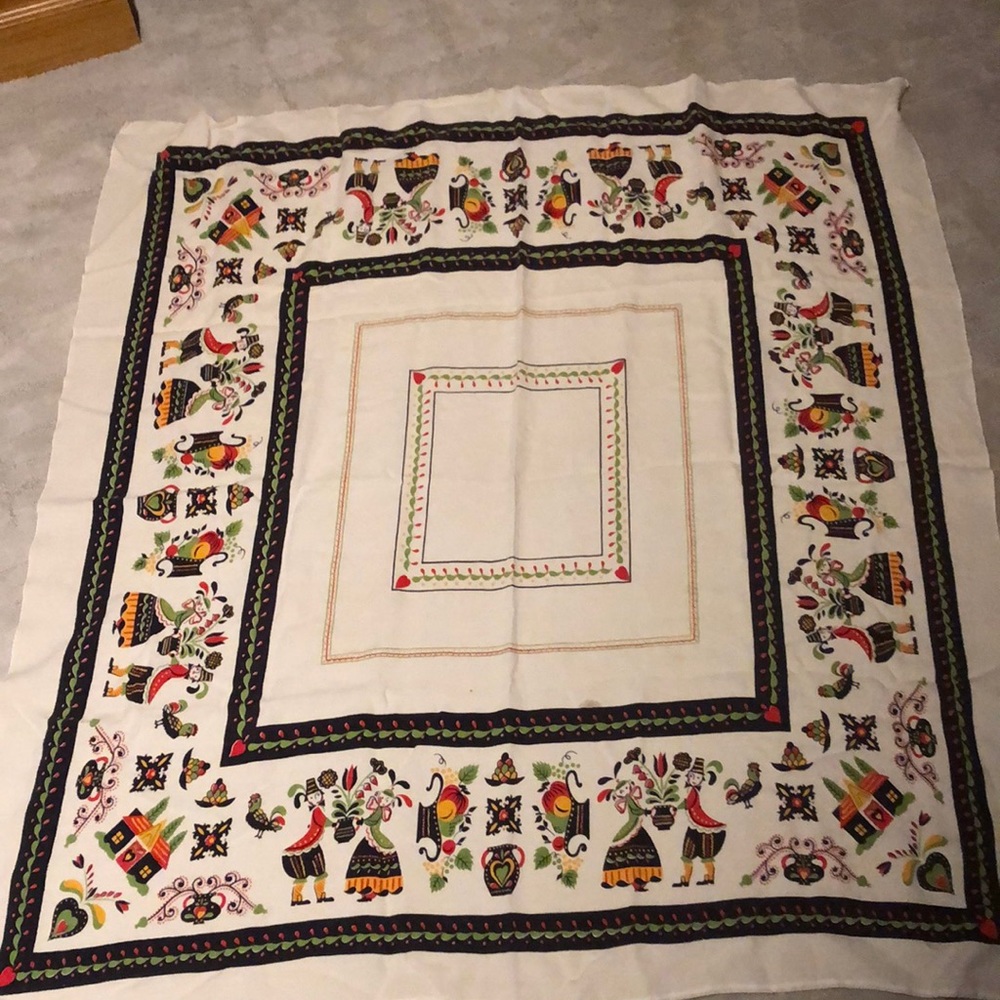 Vintage tablecloth